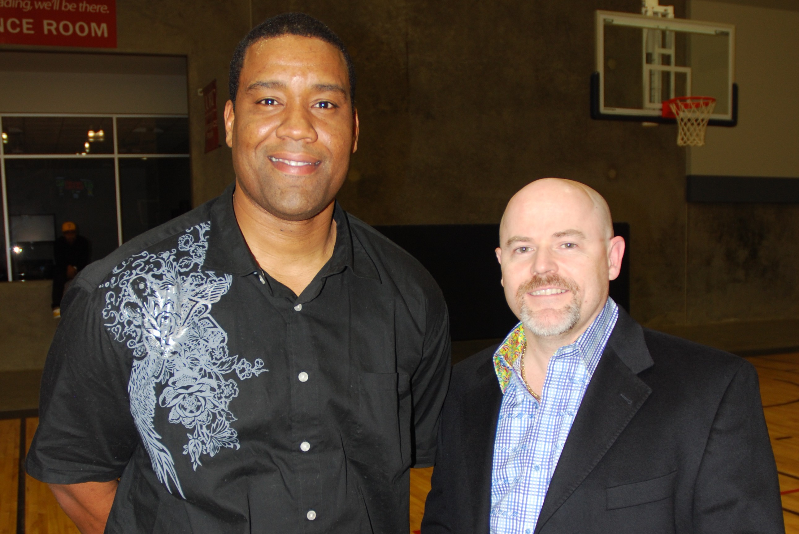 Coach Larry Daniels & Attorney/Agent Adam Prossin