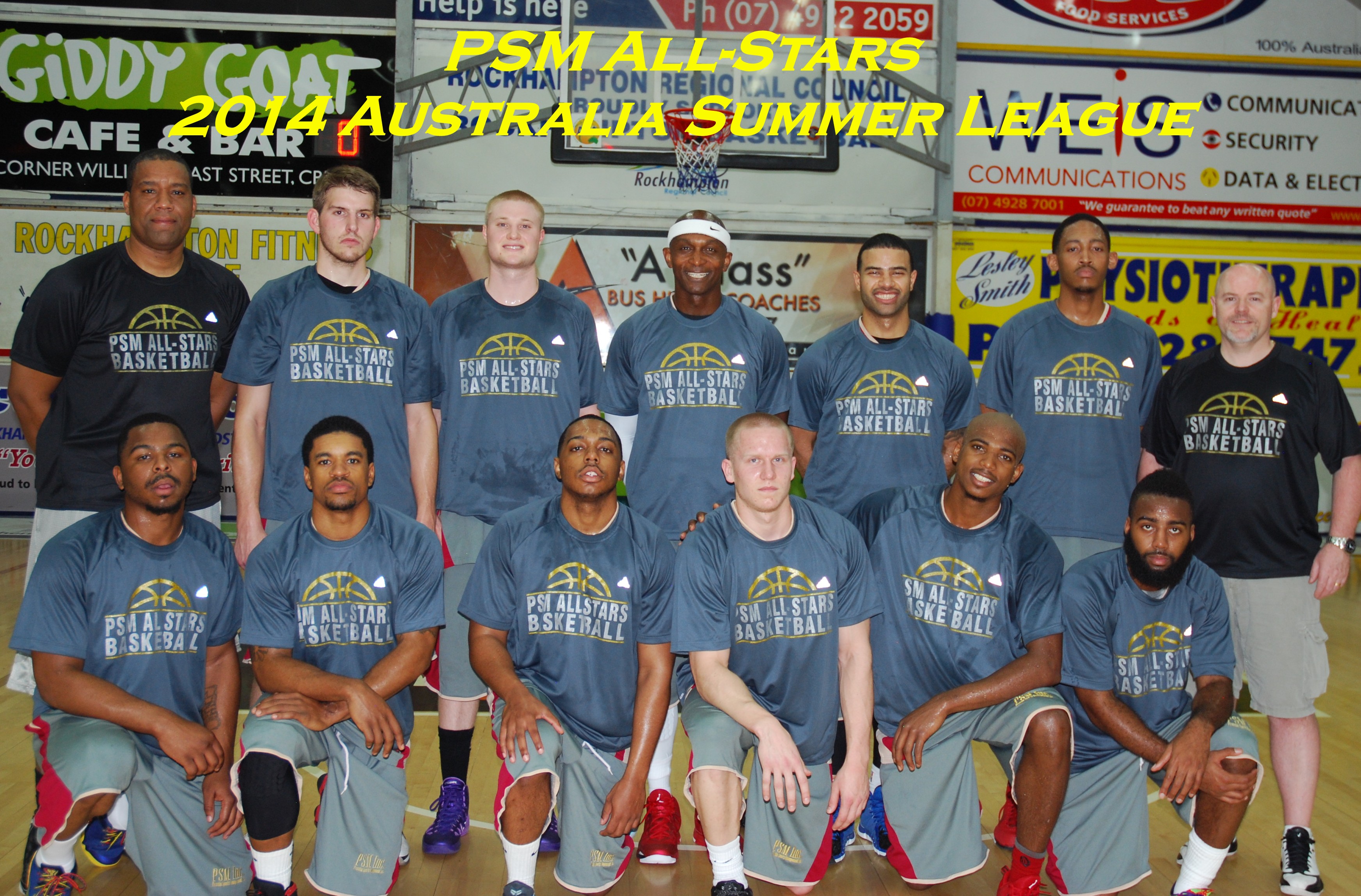 2014 Australia Summer League PSM All-Stars Team