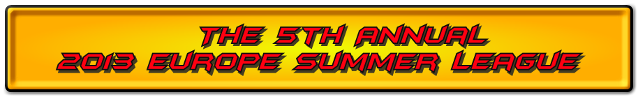 The 5th Annual 2013 Europe Summer League Cruise Tour